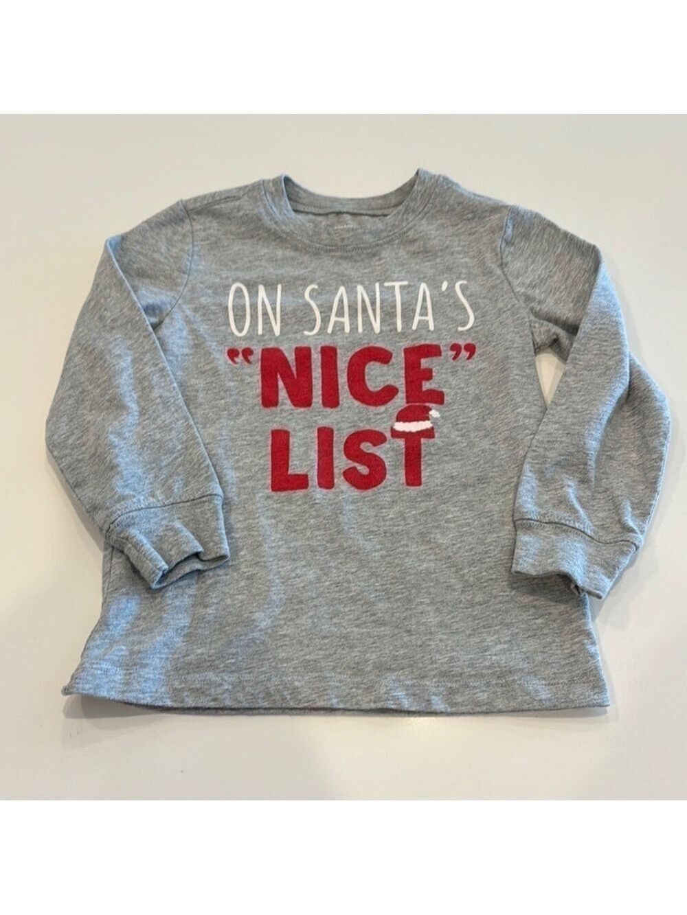 Carter's Gray Long Sleeve Tee